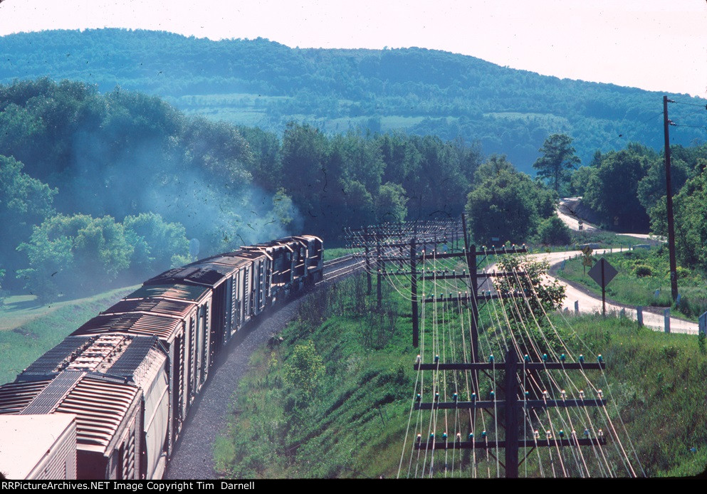 MC-97 rounding a curve